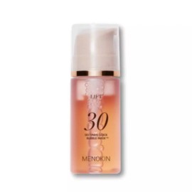 Menokin 메노킨 30초 퀵 버블 마스크팩 콜라겐팩 버블팩 리프트 95ml 1개 (+팩 브러쉬) Menokin 30s Quick Bubble Mask Pack Collagen Pack Bubble Pack Lift 95ml 1ea (+Pack Brush)
