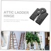 2pcs Ladder Heavy Duty Hinge,Step Ladder Hinges Folding,Heavy Duty Ladder