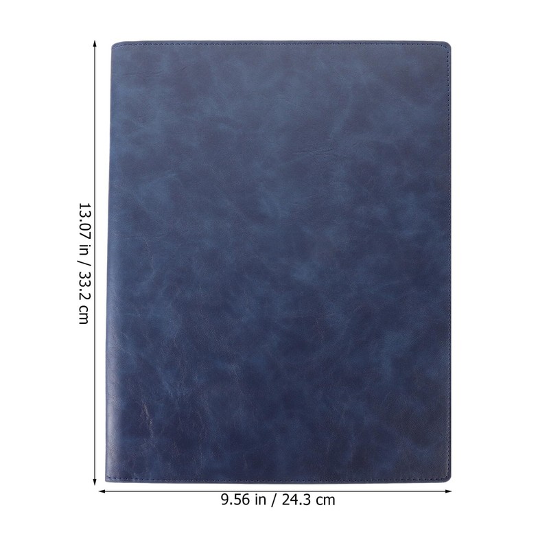 Operitacx Business Portfolio Organizer Leather Interview/Letter Size Document Women Men
