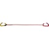 Climbing Technology Fly-Weight Evo Long Set 55 cm Rinvio, Rosso/Giallo,