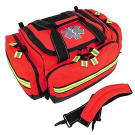 Lightning X Large Intermediate EMT Medic Modular Trauma First Responder EMT Bag - RED