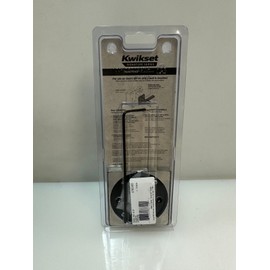 Kwikset Singapore Satin Nickel Reversible Square Straight Half Dummy Door Handle