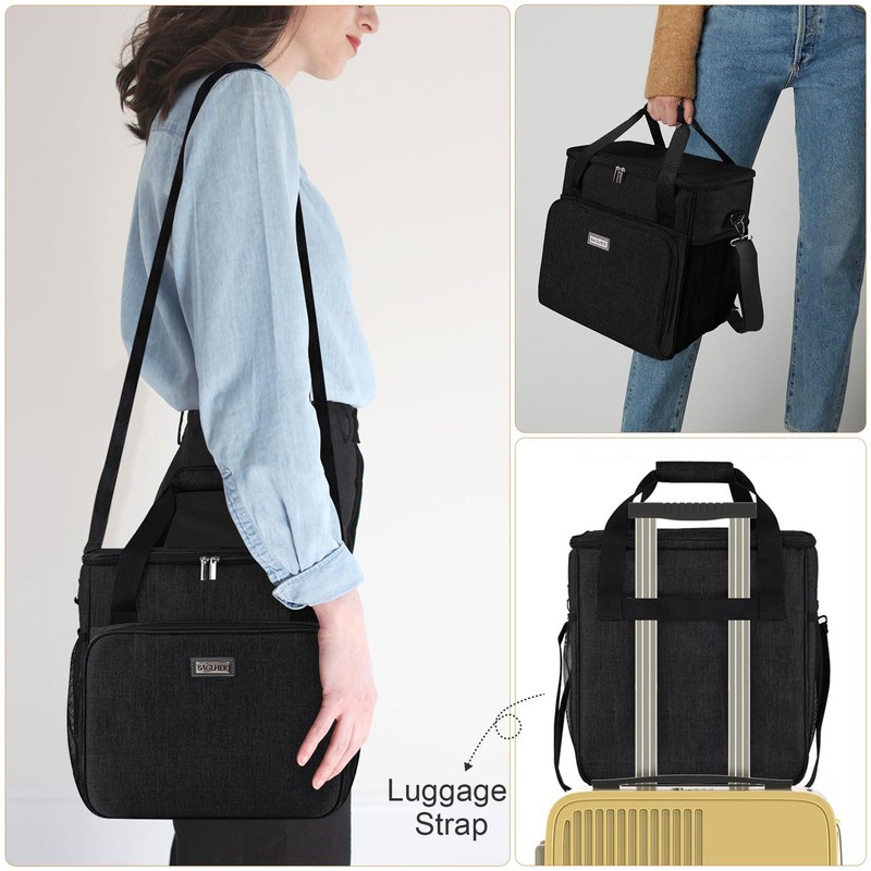 BAGLHER Coffee Maker Travel Bag Compatible with Keurig K-Classic、Keurig K-Elite、Keurig