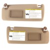 PEVAST Left Driver Side Sun Visor Compatible with 2010 2011