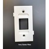 Single Switch Plate Cover – Ivory – 3D Printed Replacement