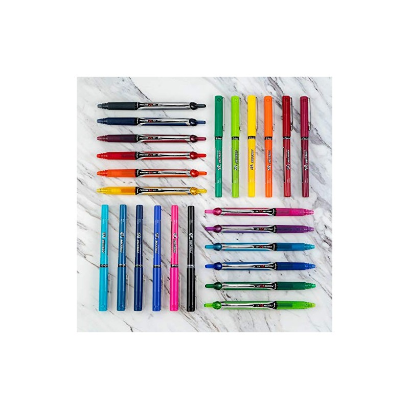 PILOT Precise V5 Stick - Bolígrafo de tinta líquida (punta