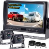 Dual RV Backup Camera System: 7" Monitor with Split Screen