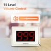 Retekess T114 Caregiver Pager, Emergency Button for Elderly, Low Battery