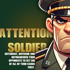 Worgan Games Top Brass - Strategy Card Game | Fun for Family & Friends | 2-6 Players, Ages 8+ | Fast & Competitive Gameplay