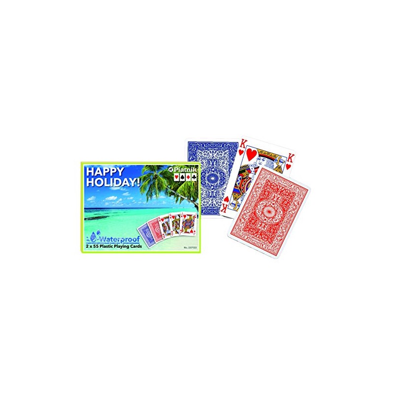 Piatnik 2371 Happy Holiday Waterproof Playing Cards