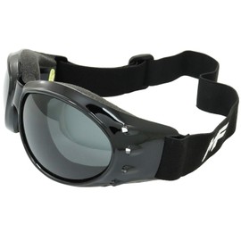 MF Vulcan Goggles (Black Frame/Smoke Lens)