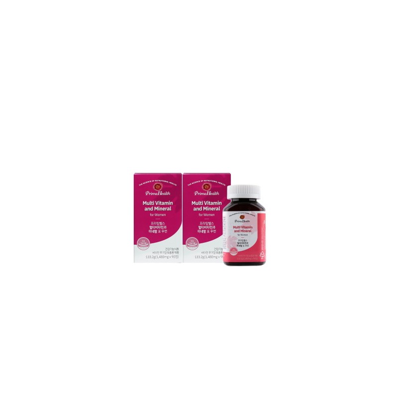Prime Health Multivitamins and Minerals for Women 90 tablets (2