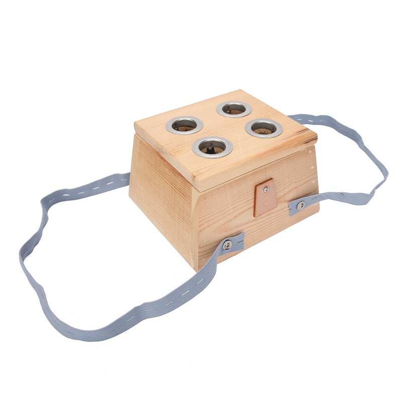 Wood Moxibustion Box Adjustable Temperature Moxibustion Therapy Healing Moxa Box4