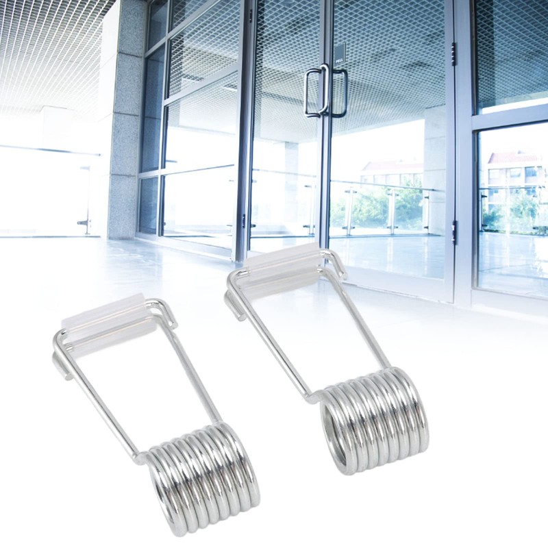 Spring Hinge Door Closer, 4-Piece Self-Closing Door Closer Made of