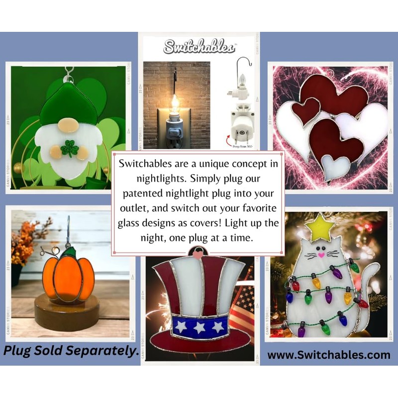 Switchables Glass Cover: Santa's Hat