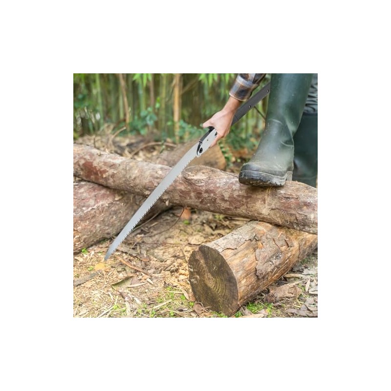 Hand Saw,Woodworking Tools Professional Folding Saw 500mm XXL Teeth