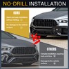 Anti-Theft License Plate Holder Compatible with Mercedes W205 C-Class X204