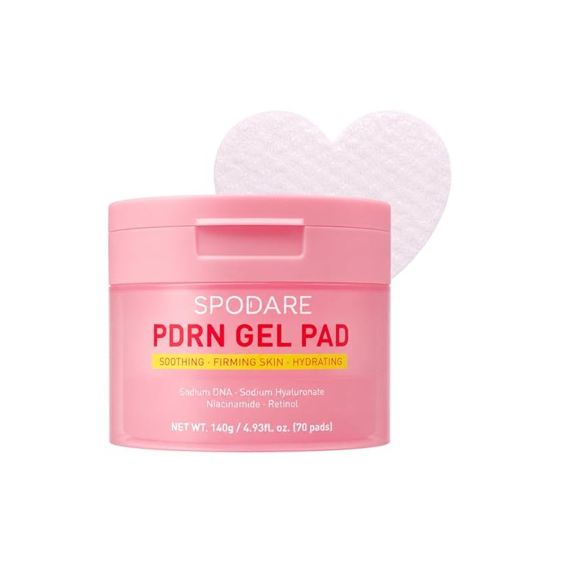 SPODARE Salmon DNA PDRN Collagen Jelly Pads (70ct) - Heart
