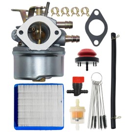 640305 Carburetor for Tecumseh 640340 640346 640306A 640222A 640060A for OH195XA OH195XP OH195E OH195EA OHH50 OHH55 OHH60 OHH65 4 Cycle Horizontal Engine Carb with Air Filter