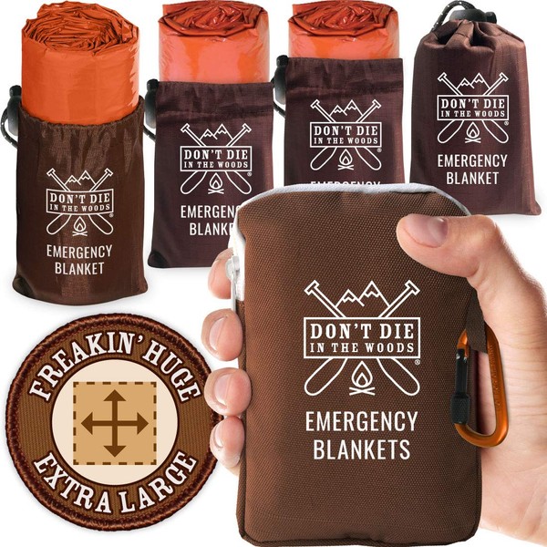 Don't Die In The Woods - Freakin’ Huge Emergency Blankets