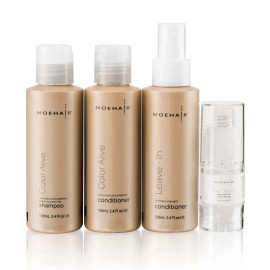 MOEHAIR Color Alive Shampoo, Conditioner, Hair Serum and Leave in Conditioner