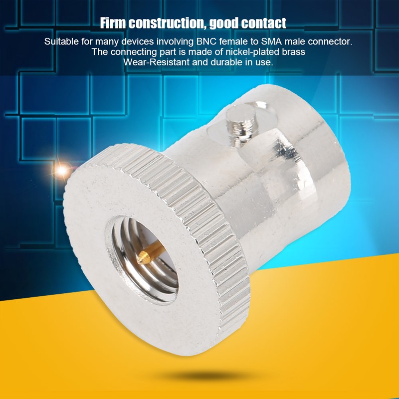 10 Pcs BNC Female to SMA Male Connector Adapter for