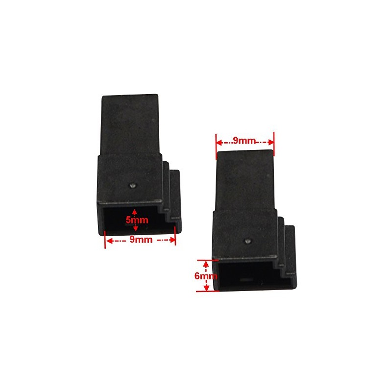 AERZETIX: Car Speaker Connecting Cable Adapters - Set of 2