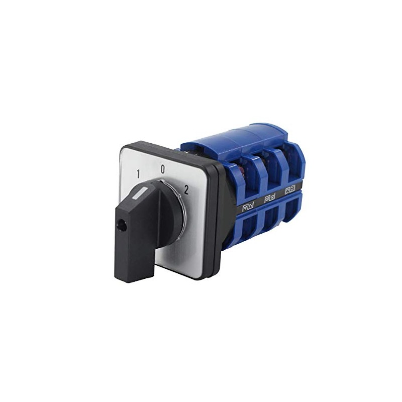 1Pcs Universal Changeover Selector Switch, Power Transfer Switch, 3 Positions