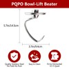K45SS Stainless Steel Dough Hook for Kitchenaid 4.5-5 Quart Tilt-Head