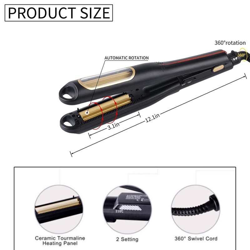 Hair Straightening Iron for All Hair Types