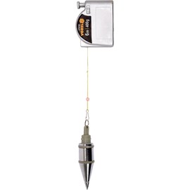 Vorel Plumb Bob 400 Grams 6 Metres Automatic Return and Magnetic Construction/Bricklaying Plumbline