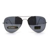 Air Force Polarized Silver Mirror Lens Police Style Cop Pilots