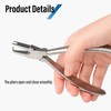 Dhoptical Eyeglasses Frame Pliers, Unload Push in Nose Pad Plier