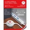 Poly Pool PP2521 Multipla SPAZIOZERO Power Strip with Pedal 10