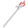 stonylab Small 3-Prong Adjustable Clamp, Sturdy Finger-Style Multipurpose Swivel Clamp