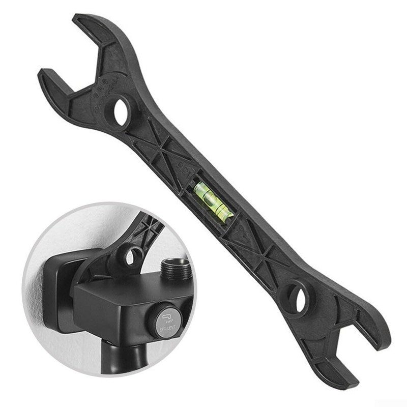 Drhomeam Multipurpose Plumbing Wrench Plastic Shower Key Tool for Bathroom