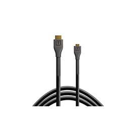 Tether Tools TetherPro HDMI Micro to HDMI 2.0, 3' (1m), Black