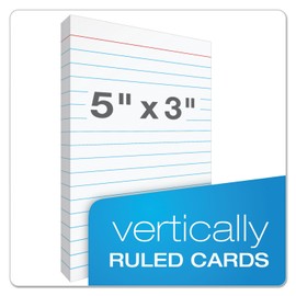 Oxford at-Hand Note Card Case, 3" x 5" Size, Black, Includes 25 Ruled Index Cards (63519)