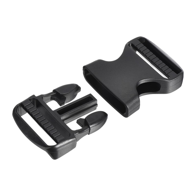 QUARKZMAN 3.5 cm Wide Plastic Buckle x 1 Flat Side