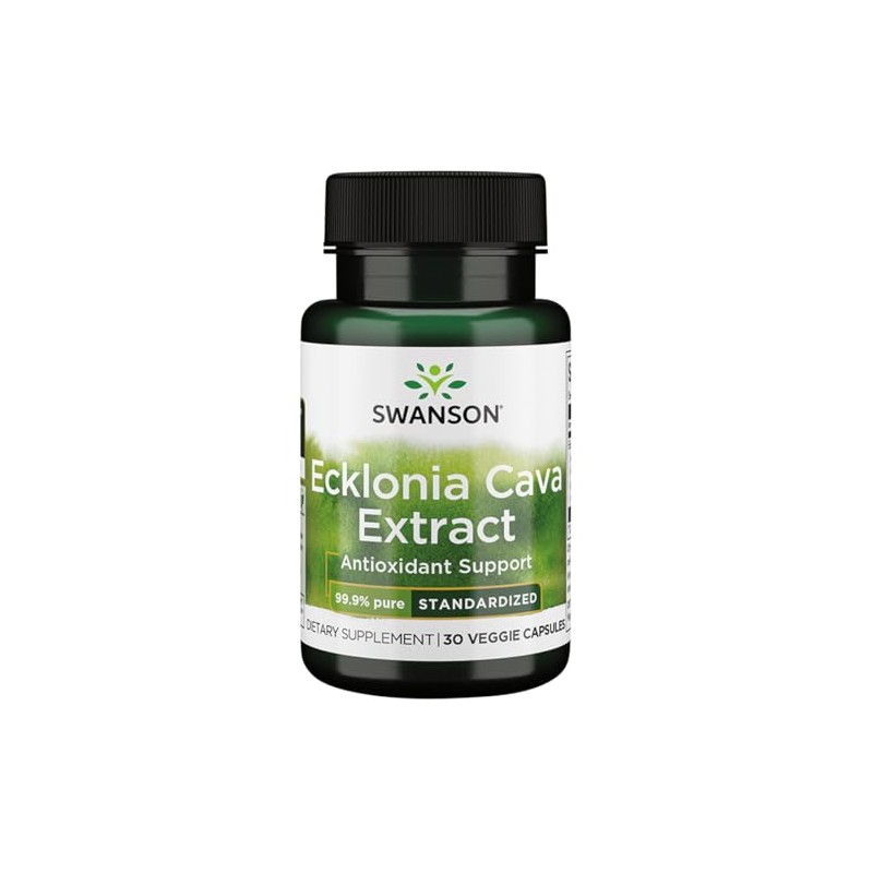 Swanson Ecklonia Cava Extract 53 Milligrams 30 Veg Capsules