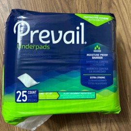 Prevail Disposable Underpad Fluff 23x36" UP-150/2 25 pads