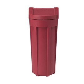 Pentair Pentek 150015 High Temperature Filter Housing, 3/4" NPT #10 Standard Glass-Reinforced Nylon Water Filter Housing, 10-Inch, Red/Red