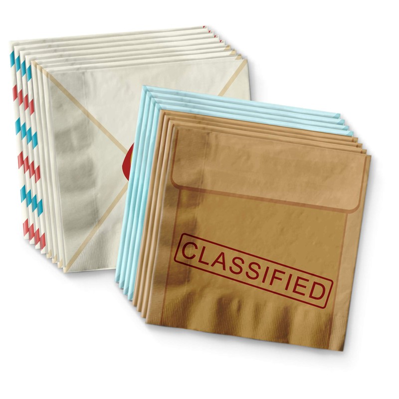 Mailman - Juego de suministros para fiesta de cumpleaños (16