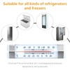 9 Pcs Freezer Kitchen Thermometer Refrigerator Thermometer Fridge Thermometer Freezer