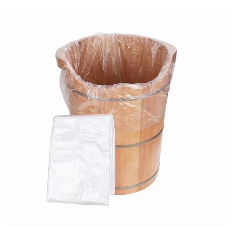 Vitaciti 100 Pcs Disposable Foot Tub Liner,Portable Bath Bags Plastic