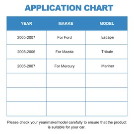 ECCPP AC Clutch 2005-2007 For Ford Escape for Mazda Tribute for Mercury Mariner 2.3L AC Compressor Clutch