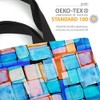 VOID Colourful Squares Shopping Bag 33 x 33 x 14