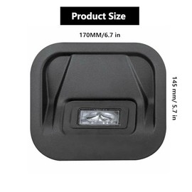 A-Premium Luces LED Escalón Compuerta Trasera Cama Camioneta Multi-Pro | Compatible con GMC & Chevy Models - Sierra 1500 2019-2021, Sierra 2500 3500 H