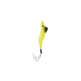 CROSS FACTOR CLK010-AY Egi Psycho Octopus Decavali Lure, No. 3.5, 1.2 oz (35 g), All Yellow