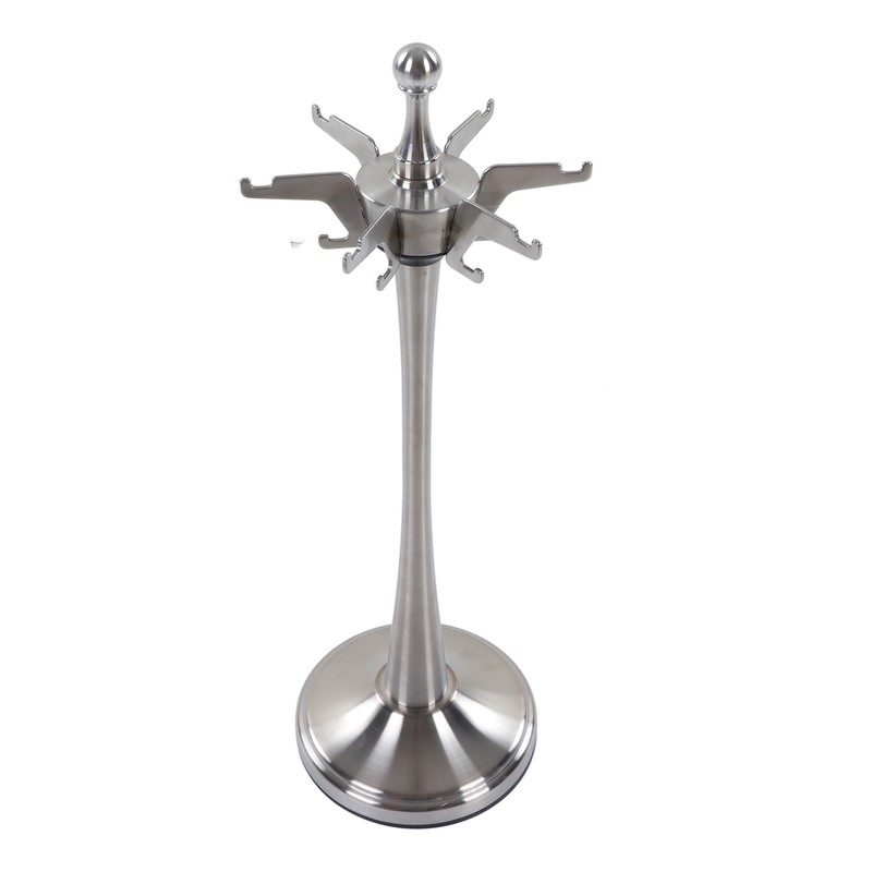 Kitchen Utensil Stand Stainless Steel Space Saving Rotatable Rustproof Kitchenware